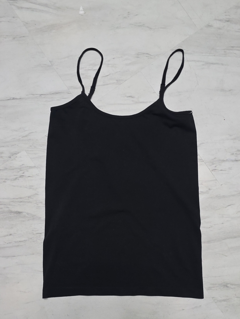 shosho Black Spaghetti Strap Tank Top